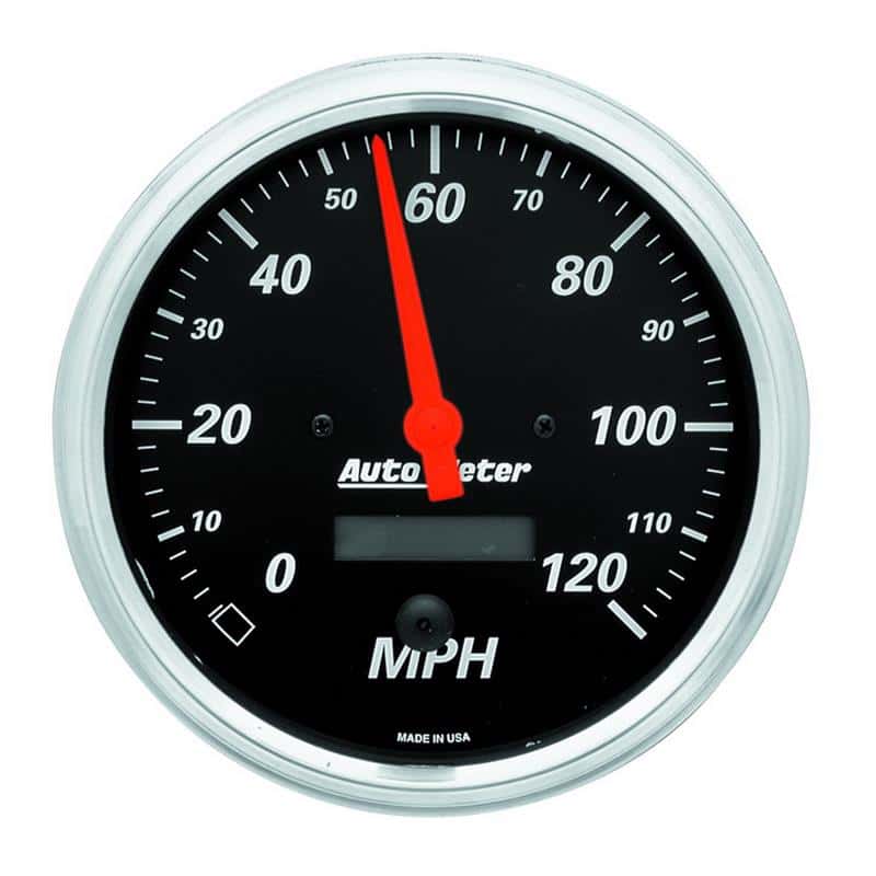 AutoMeter — Autometer Designer 5in In-Dash Kit Box- Speedo & Elec Oil Press, H2O Temp, Volt, Fuel
GA KT 5" QUAD/SPD DB - view 2