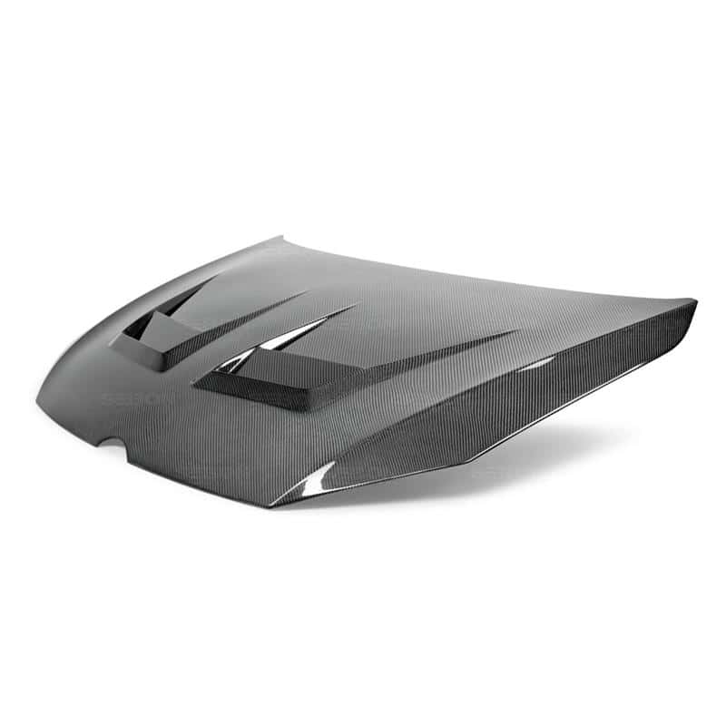 Seibon — Seibon 15-20 Volkswagen Golf MK7 DV-Style Carbon Fiber Hood - view 11