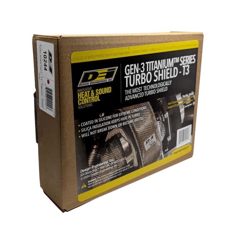 DEI — DEI Gen-3 Turbo Shield T3 - Shield Only - Titanium
TChrgrHeatShield - view 6