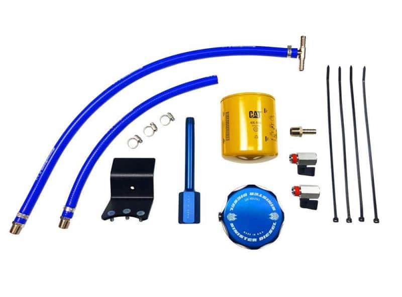 Sinister Diesel — Sinister Diesel 11-16 Ford Powerstroke 6.7L (Engine Mount) Coolant Filtration System
Coolant Filter Kit - view 1