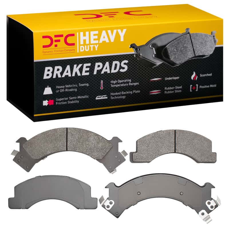 DFC — DFC 88-97 Chevrolet W4500 Tiltmaster (w/Front Disc Brakes) Front Heavy Duty Pads - Semi Metallic
DFC Brake Pad Set - view 1
