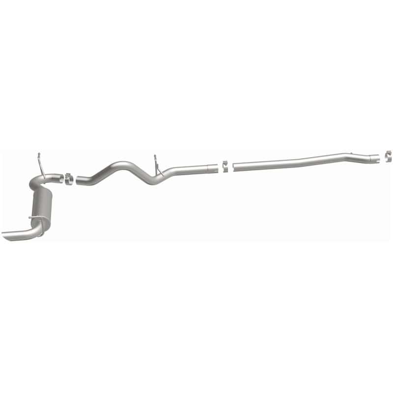 Magnaflow — MagnaFlow 12-14 Jeep Wrangler 4dr Single Straight Rear P/S Exit Stainless C/B Performance Exhaust
Cat-Back - view 30