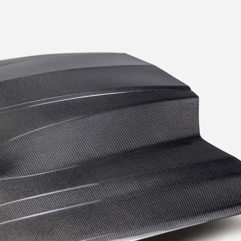 Anderson Composites — Anderson Composites 20-24 Chevy Silverado Type-CP Carbon Fiber Hood - view 7
