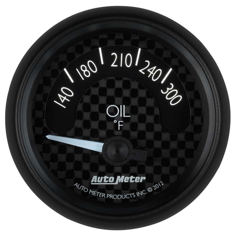 AutoMeter — Autometer GT Series 52mm Short Sweep Electronic 140-300 Deg F Oil Temperature
2-1/16" OIL TEMP, 14 - view 10