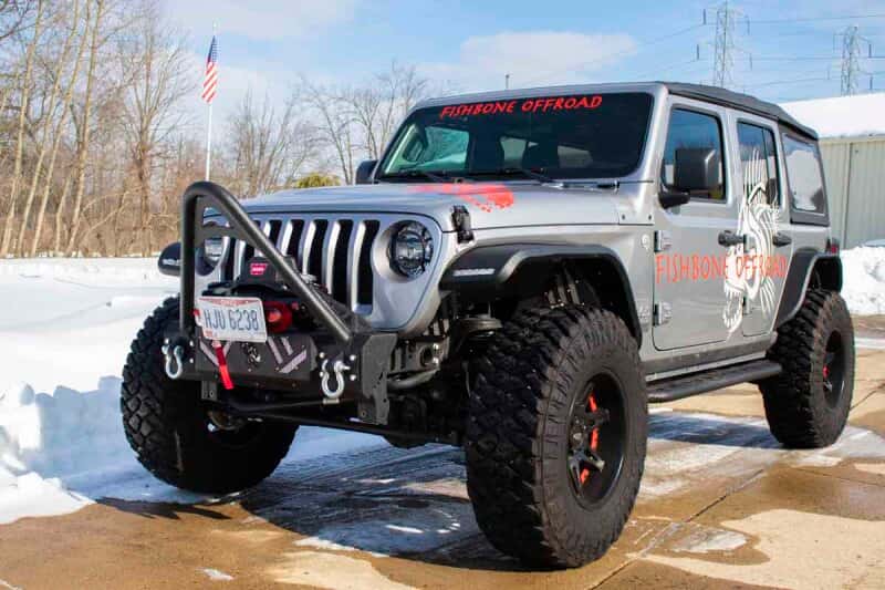 Fishbone Offroad — Fishbone Offroad 07-18 Jeep Wrangler JK Barracuda Stinger Bar - view 3