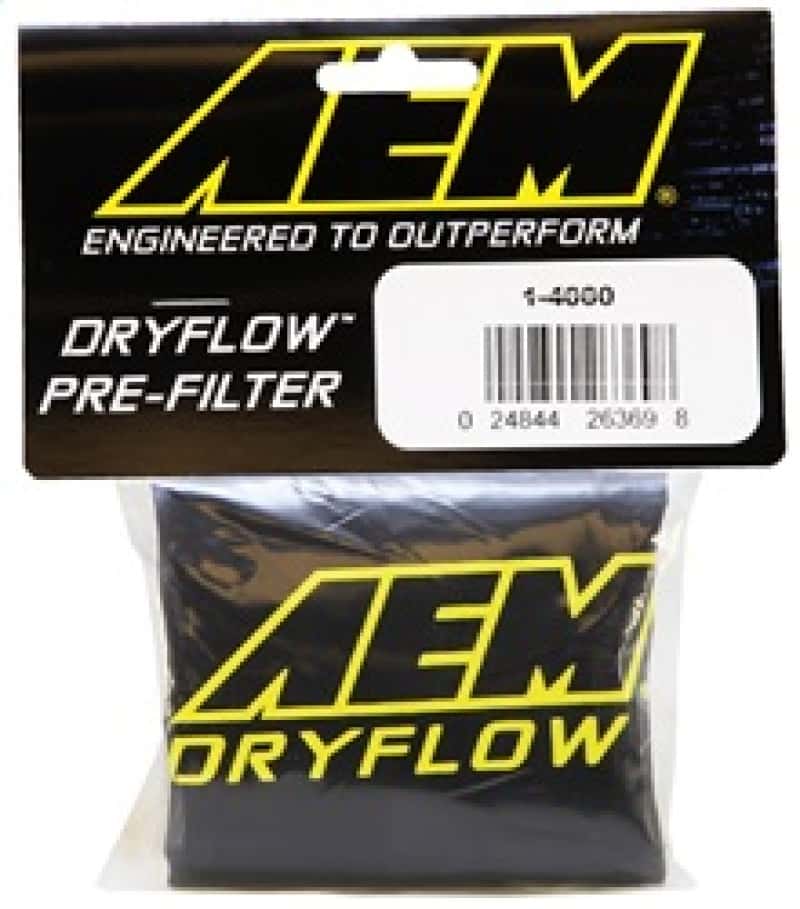 AEM Induction — AEM Air Filter Wrap 6 in Base 5 1/4 in Top 5 in Tall - view 3