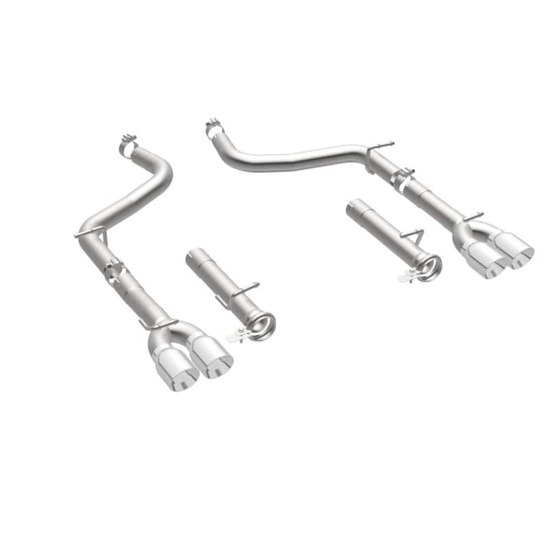 Magnaflow — MagnaFlow Axle-Back, SS, 2.5in, Quad Split Rear 3.5in Tip 2015 Dodge Challenger R/T 5.7L
Axle-Back - view 20