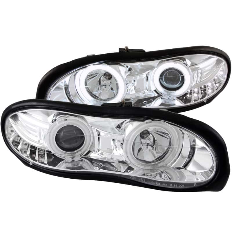 ANZO — ANZO 1998-2002 Chevrolet Camaro Projector Headlights w/ Halo Chrome
Head Light Set
HdLtSet - view 1