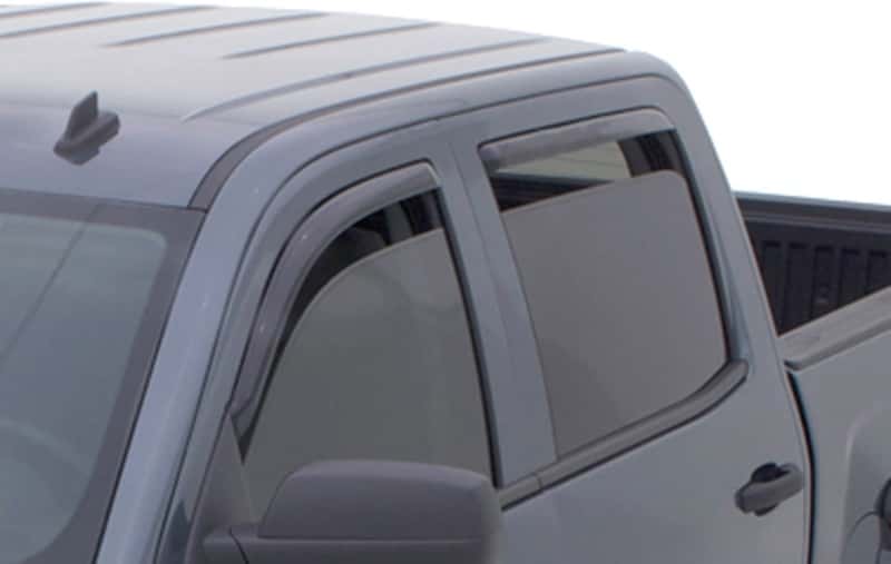 AVS — AVS 15-18 Chevy Silverado 2500 Ext. Cab Ventvisor Front & Rear Window Deflectors 4pc - Smoke
IN-CHANNEL VENTVISOR
Side Window Vent - view 2