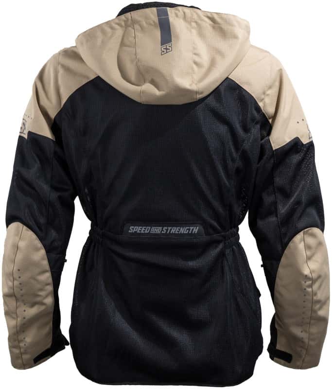 Speed and Strength — Speed and Strength Starstruck Mesh Jacket Trench Tan/Black Womens - Large - view 3