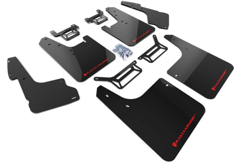 Rally Armor — Rally Armor 12-24 Toyota 4Runner Black UR Mud Flap w/Red Logo
Mud Flap - view 1