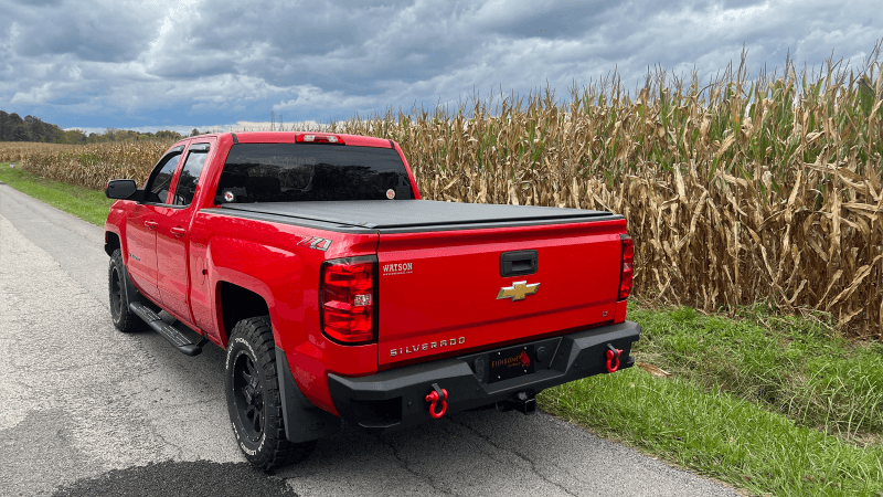 Fishbone Offroad — Fishbone Offroad 07-18 Chevrolet Silverado 1500/2500/3500 Double Cab Oval Side Steps -Black Textured - view 8