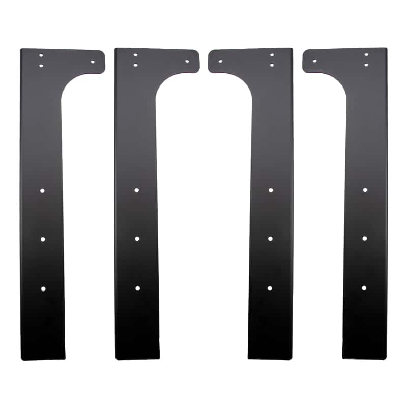 Wehrli — Wehrli Modular Steel Work Bench Leg Kit 40in Tall x .120in Thick - Flat Black
Wrk Bnch Leg Kit - view 1
