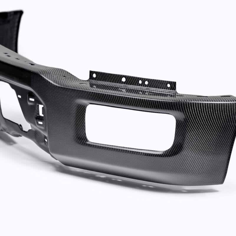 Anderson Composites — Anderson Composites 2024 Ford F-150 Carbon Fiber Front Bumper - view 4