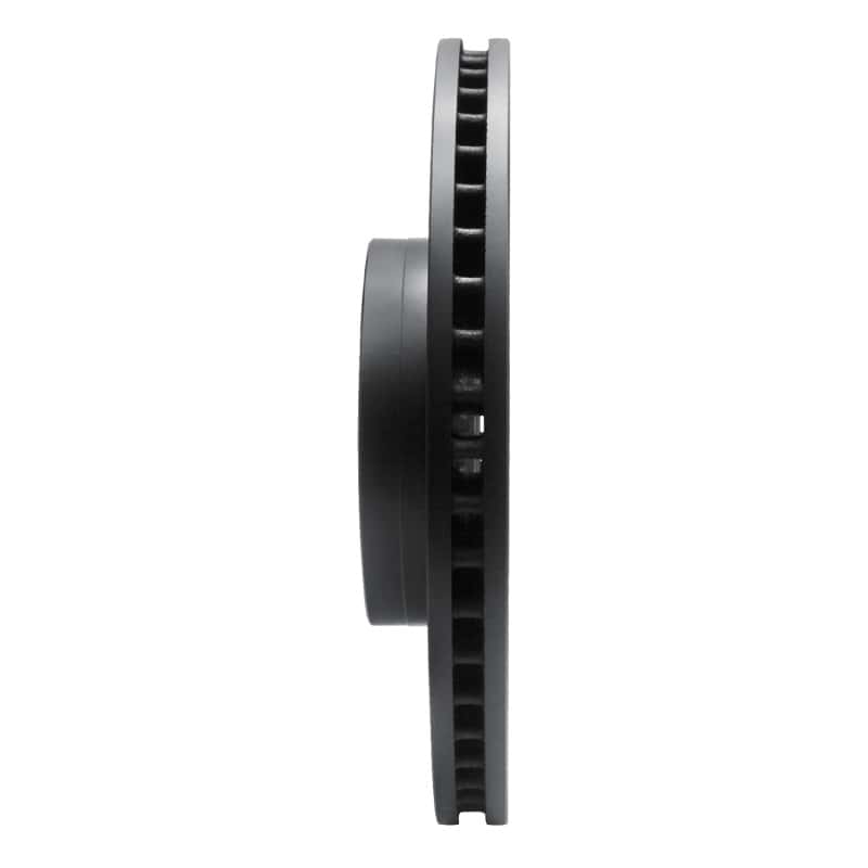 R1 Concepts — R1 14-25 Cadillac CT6 Front Right Drilled & Slotted Black Brake Rotor
R1 Brake Rotor Drill - view 3