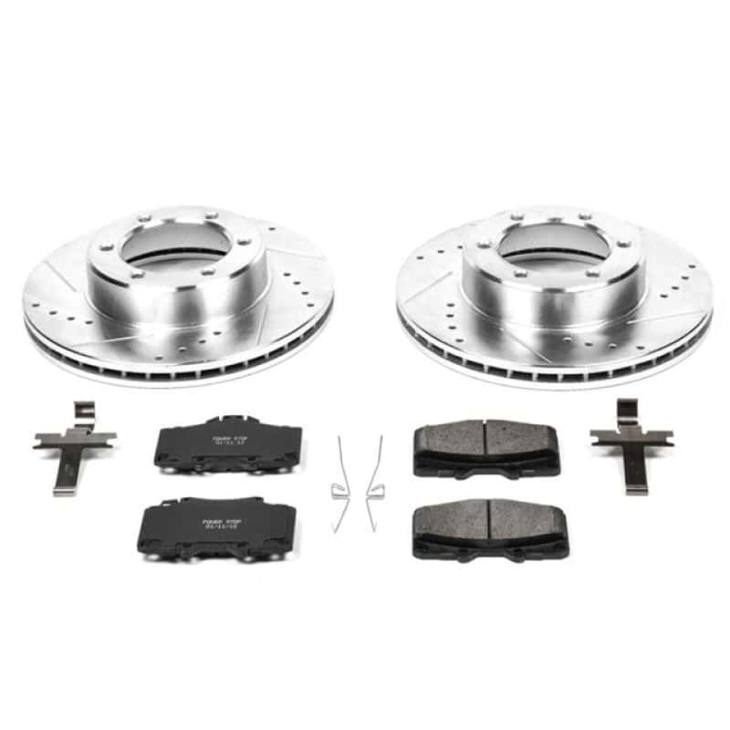 PowerStop — Power Stop 91-95 Toyota 4Runner Front Z23 Evolution Sport Brake Kit - view 1