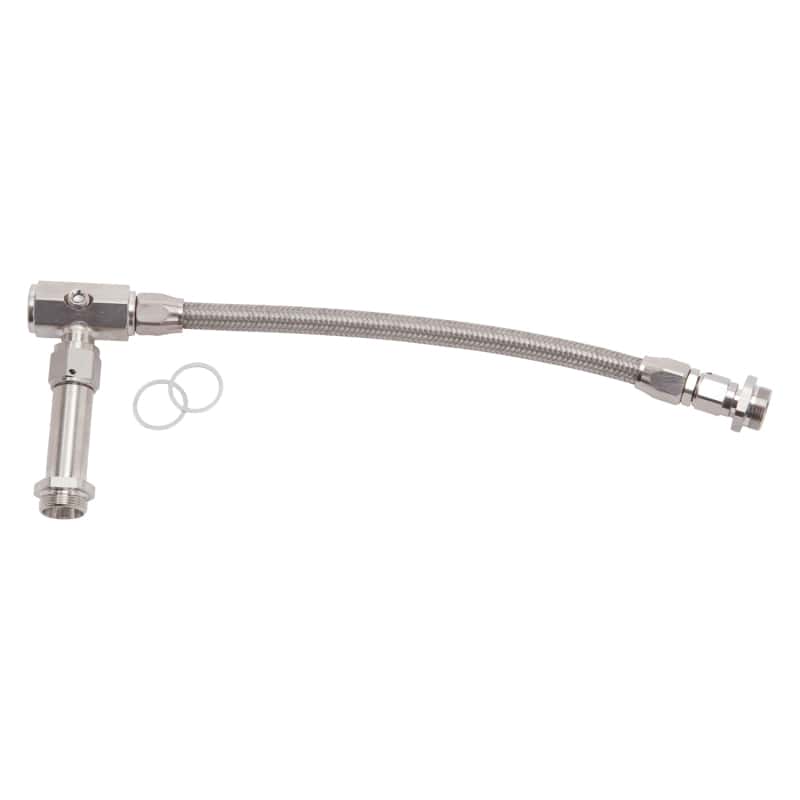 Russell — Russell Performance -6 AN to 3/8in Female NPT ProFlex Holley 4150 Dual Inlet Carb Kit (Endura)
Carburetor Fuel Line - view 2