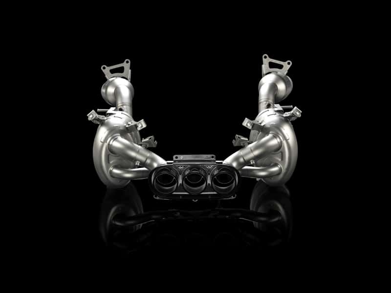 Akrapovic — Akrapovic 10-15 Ferrari 458 Italia/458 Spyder Slip-On Line (Titanium) w/ Carbon Tips
Slip-On Line - view 9