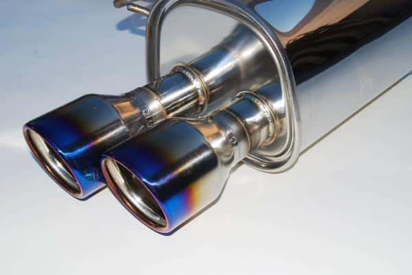 Invidia — Invidia 11+ STI/WRX Sedan Only 76mm Q300 Titanium Tip Cat-back Exhaust - view 2