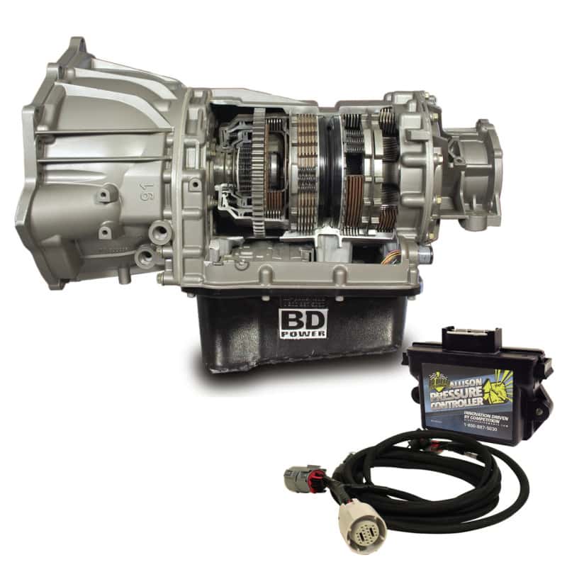 BD Diesel — BD Diesel Transmission w/ Pressure Controller - 2011-2016 Chevy LML Allison 4wd
TRANSMISSION STAGE 4
Auto Trans Assembly - view 1