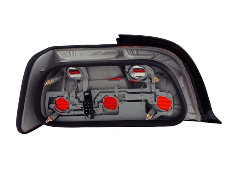 ANZO — ANZO 1992-1998 BMW 3 Series E36 Coupe/Convertible Taillights Red/Smoke
TailLightSet - view 4
