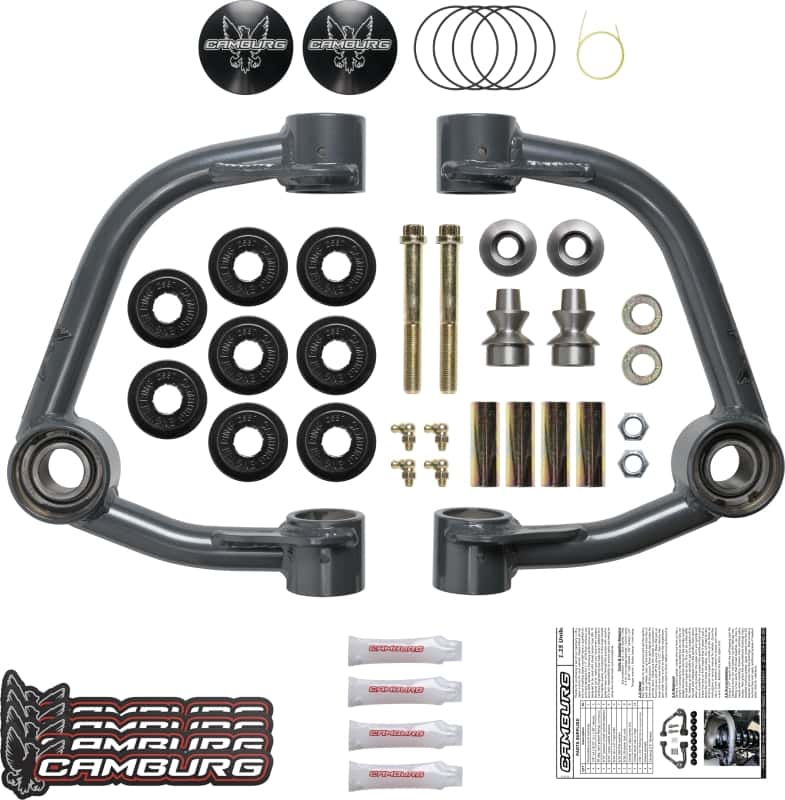 Camburg — Camburg Ford F-150 2WD/4WD 09-20 1.25in Performance Uniball Upper Arms (w/ covers)
Control Arm Kit - view 5