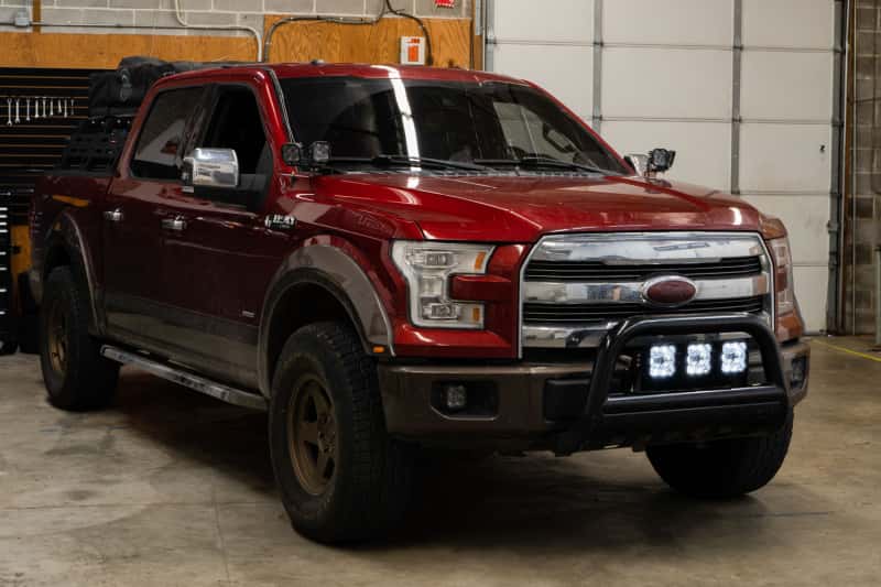 Diode Dynamics — Diode Dynamics SS5 Pro Universal CrossLink 3-Pod Lightbar - Yellow Driving - view 4