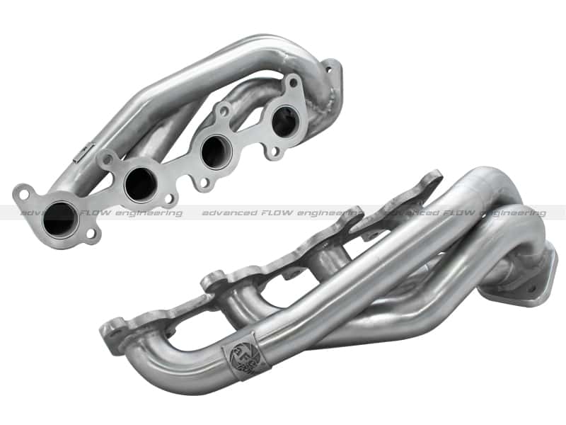 aFe — aFe Twisted Steel Headers SS-409 11-14 Ford F-150 V8 5.0L *Race Only*
409  Stainless Steel
Twisted Steel Header - view 1