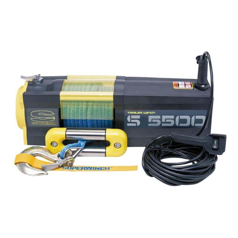 Superwinch — Superwinch 5500 LBS 12V DC 1/4in x 60ft Synthetic Rope S5500 Winch
Winch - view 2