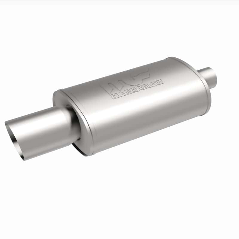 Magnaflow — MagnaFlow Muffler W/Tip Mag SS 14X5X8 2.25/4.
Straight Through - view 9