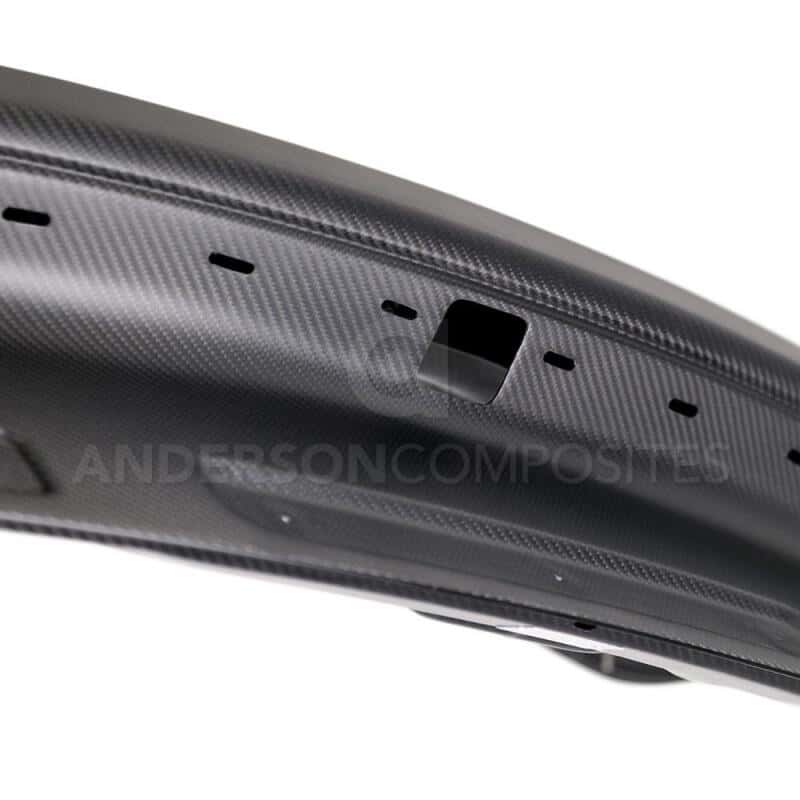 Anderson Composites — Anderson Composites 15-17 Ford Mustang Type-OE Dry Carbon Decklid - view 7