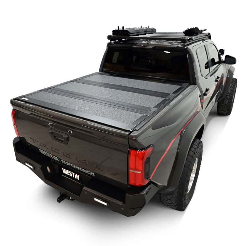 Westin — Westin 24-26 Toyota Tacoma 2WD/4WD 5ft. Bed Hard Tri-Fold Tonneau Cover - Black
HT-F Tonneau Cover - view 15