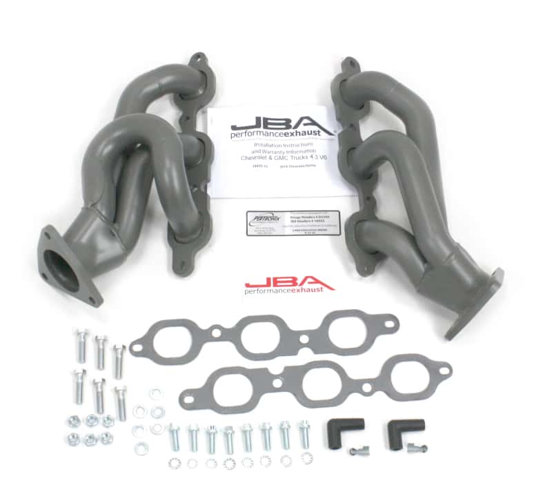 JBA — JBA 14-20 GM Truck 4.3L V6 1-5/8in Primary Ti Ctd Cat4Ward Header
Exhaust Header - view 1