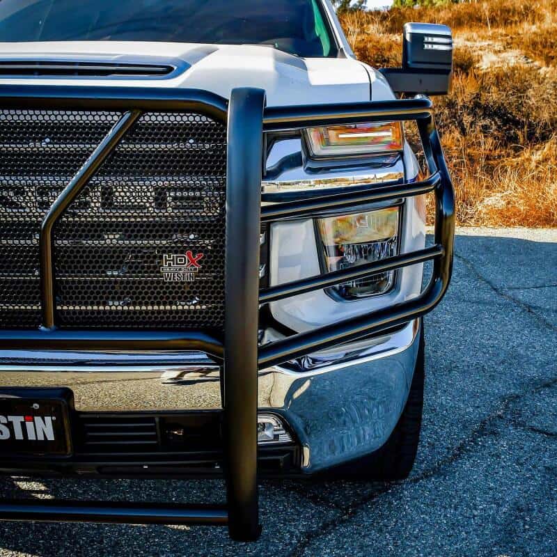 Westin — Westin 2020 Chevrolet Silverado 2500/3500 HDX Grille Guard - Black
Grille Guard - view 8