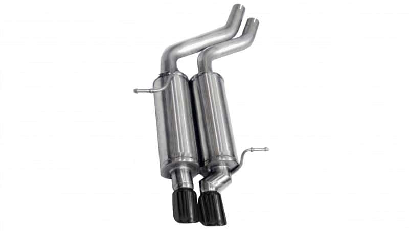 CORSA Performance — Corsa 2001-2006 BMW 325i/ci Convertible E46 Black Sport Axle-Back Exhaust
Exhaust - view 2