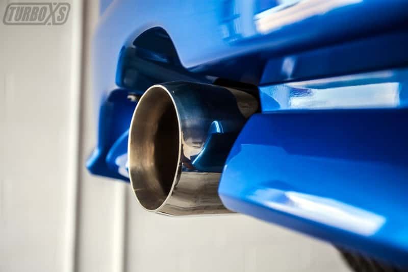 Turbo XS — Turbo XS 04-08 Forester XT Axle Back 4in Polished Stainless Tip Muffler
Exhaust System - view 7