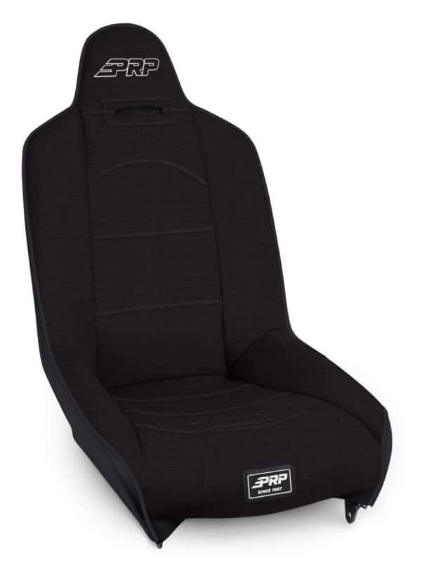 PRP Seats — PRP Roadster High Back Suspension Seat - All Black - view 2