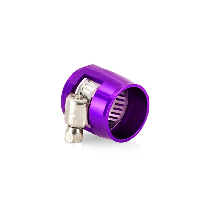 Mishimoto — Mishimoto Aluminum -12AN Hex Finishers - Purple
Hose Clamp - view 2