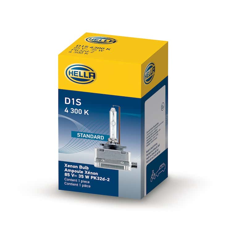 Hella — Hella Xenon D1S Bulb PK32d-2 85V 35W 4300k
D1S 4300 K Xen Bulb - view 9