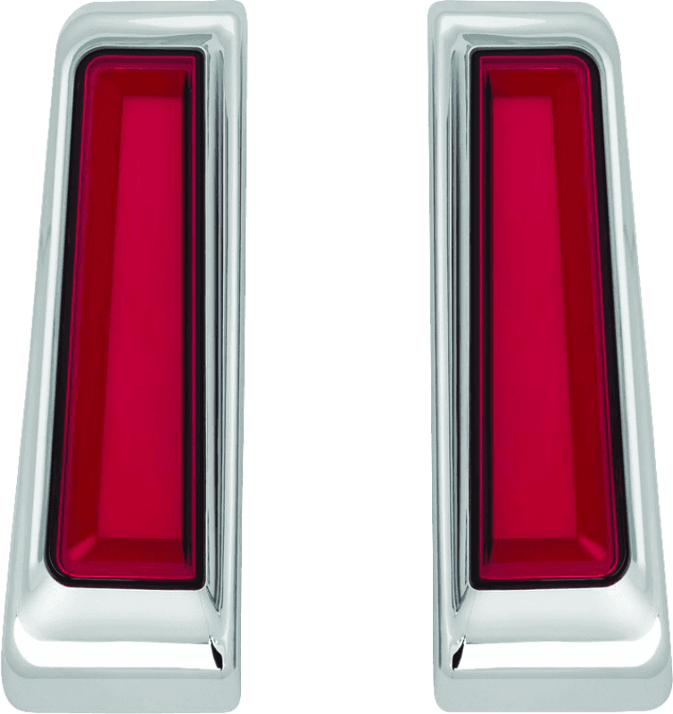 Kuryakyn — Kuryakyn Tracer L.E.D. Inserts For Saddlebag Supports Chrome - view 1