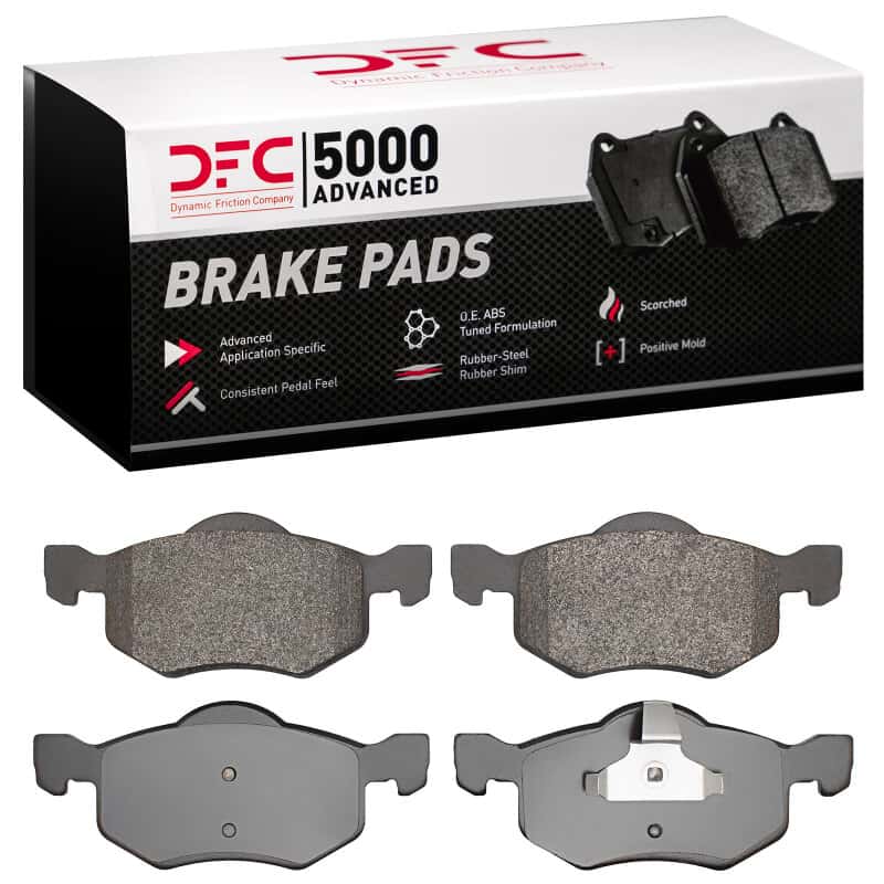 DFC — DFC 01-05 Ford Escape Front 5000 Advanced Semi Metallic Brake Pads
DFC Brake Pad Set - view 1