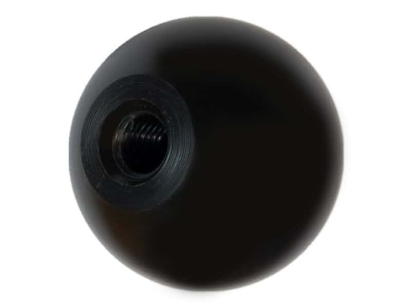 Torque Solution — Torque Solution Delrin 50mm Round Shift Knob: Universal 12x1.25 - view 1