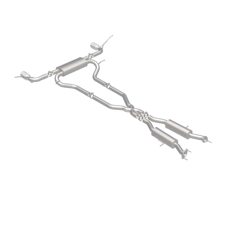 Magnaflow — MagnaFlow Cat-Back SS 2.5in Dual Split Rear 4in Black Tip 11-16 Jeep Grand Cherokee 5.7L V8/3.6L V6
Cat-Back - view 11