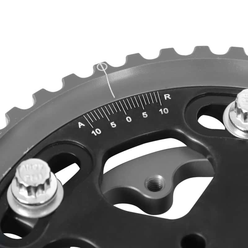 AEM — AEM 4G63/T Black Tru-Time Cam Gear
Adjustable Cam Gear
Tru-Time Cam Gear - view 5