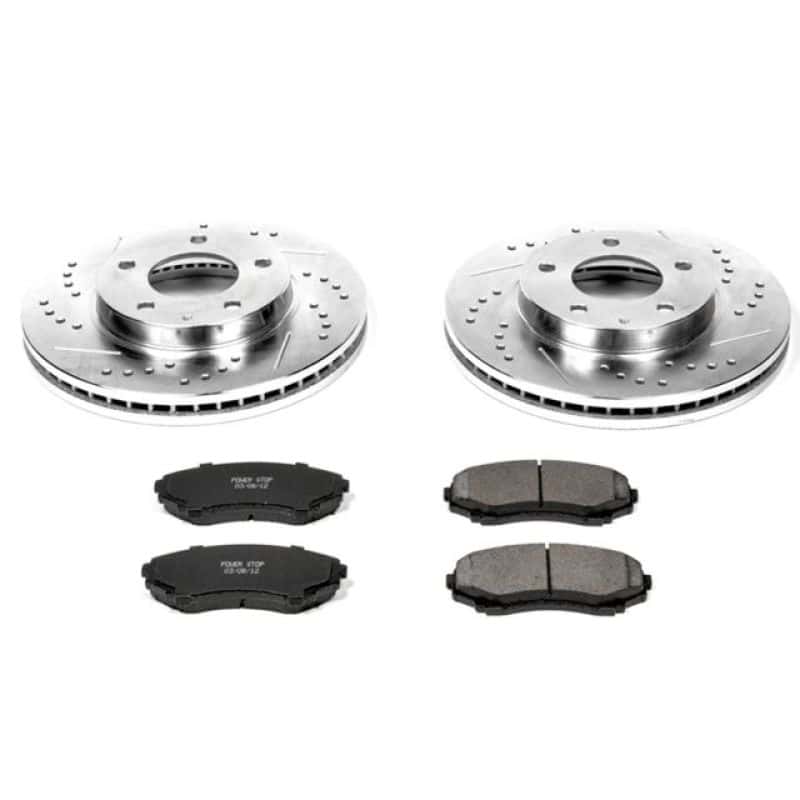 PowerStop — Power Stop 00-06 Mazda MPV Front Z23 Evolution Sport Brake Kit - view 1