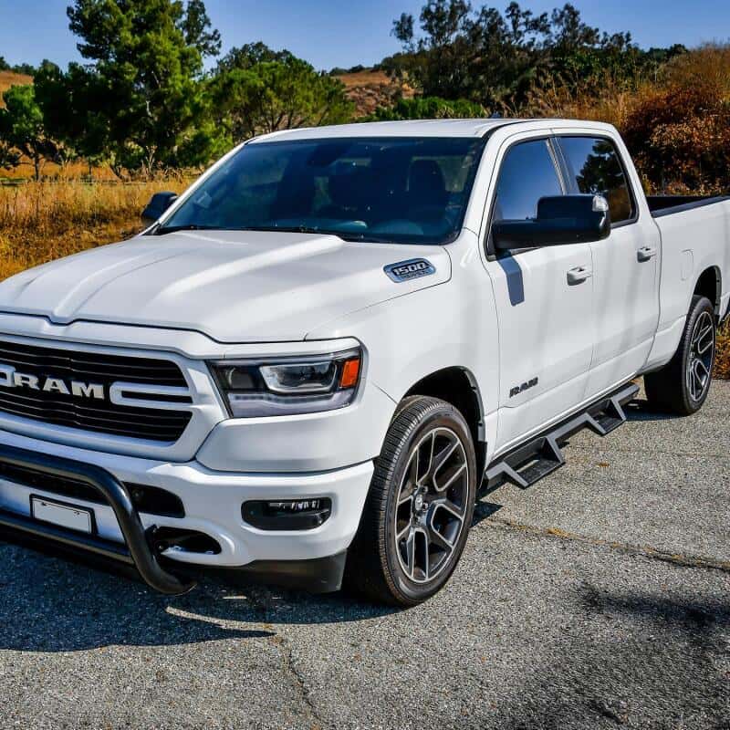 Westin — Westin/HDX 2019 Ram 1500 Crew Cab Drop Nerf Step Bars - Textured Black
Nerf/Step Bar - view 8