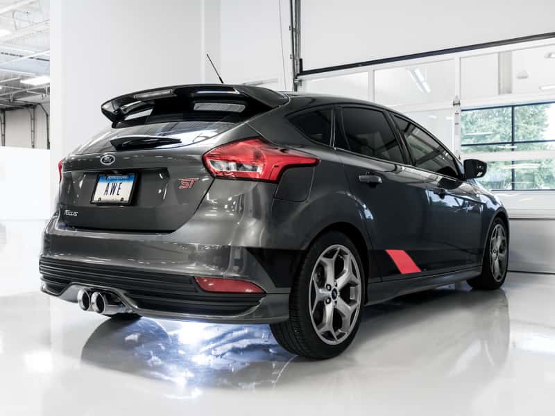 AWE Tuning — AWE Tuning Ford Focus ST Touring Edition Cat-back Exhaust - Non-Resonated - Chrome Silver Tips
Touring Exhaust - view 3
