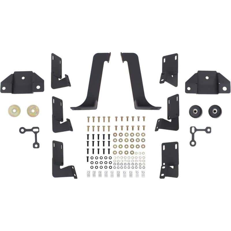 Westin — Westin/HDX 99-16 Ford F-250/350 Crew Cab (6.75ft Bed) Stainless Drop Nerf Step Bars - Textured Black
Nerf/StepBarWTW - view 8