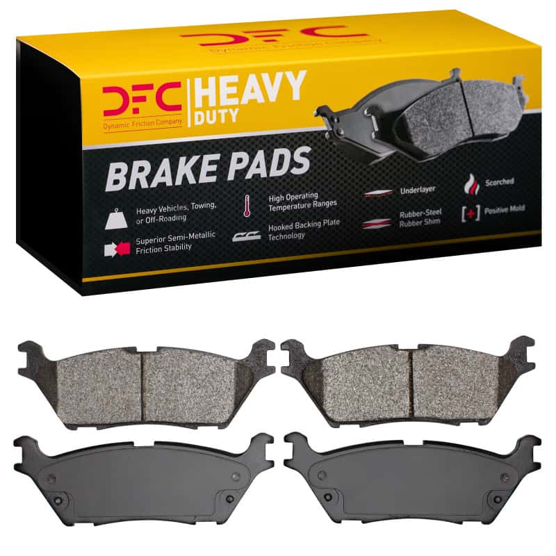 DFC — DFC 15-21 Ford F-150 4WD Rear Heavy Duty Pads - Semi Metallic
DFC Brake Pad Set - view 1