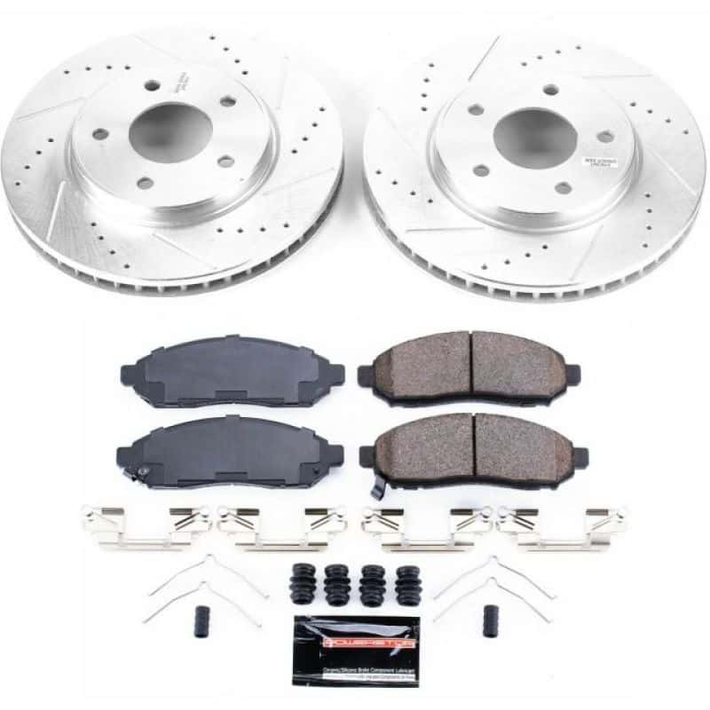 PowerStop — Power Stop 15-17 Chevrolet City Express Front Z23 Evolution Sport Brake Kit - view 1